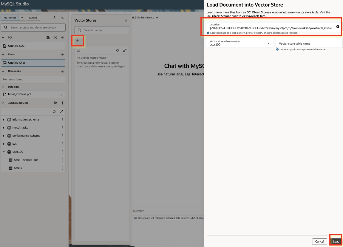 Create a vector store from a PAR-hosted PDF document